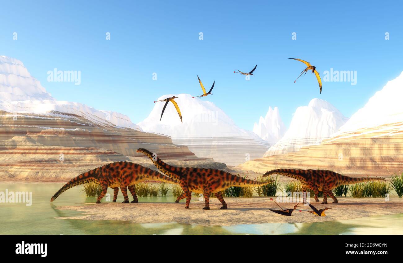 Песенка шел по пустыне раскаленной. Динозавры. Динозавры в пустыне. Пахиптерис. Два динозавра.