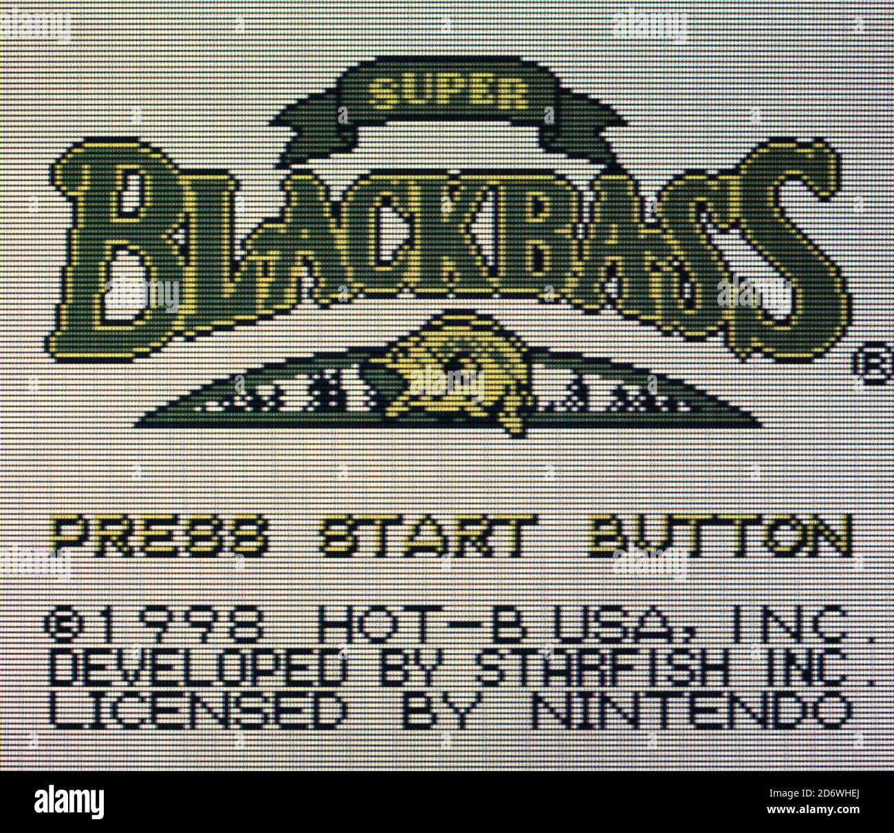 The Black Bass Lure Fishing - Nintendo Gameboy Videogame - Editorial use  only Stock Photo - Alamy