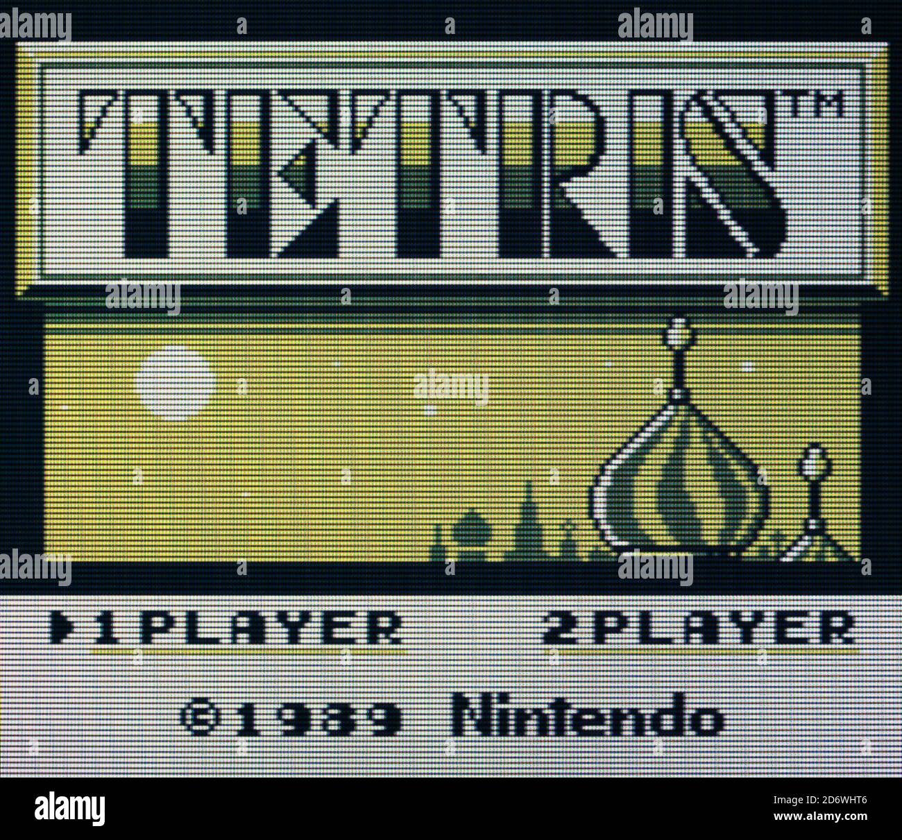 Tetris - Nintendo Gameboy Videogame - Editorial use only Stock Photo