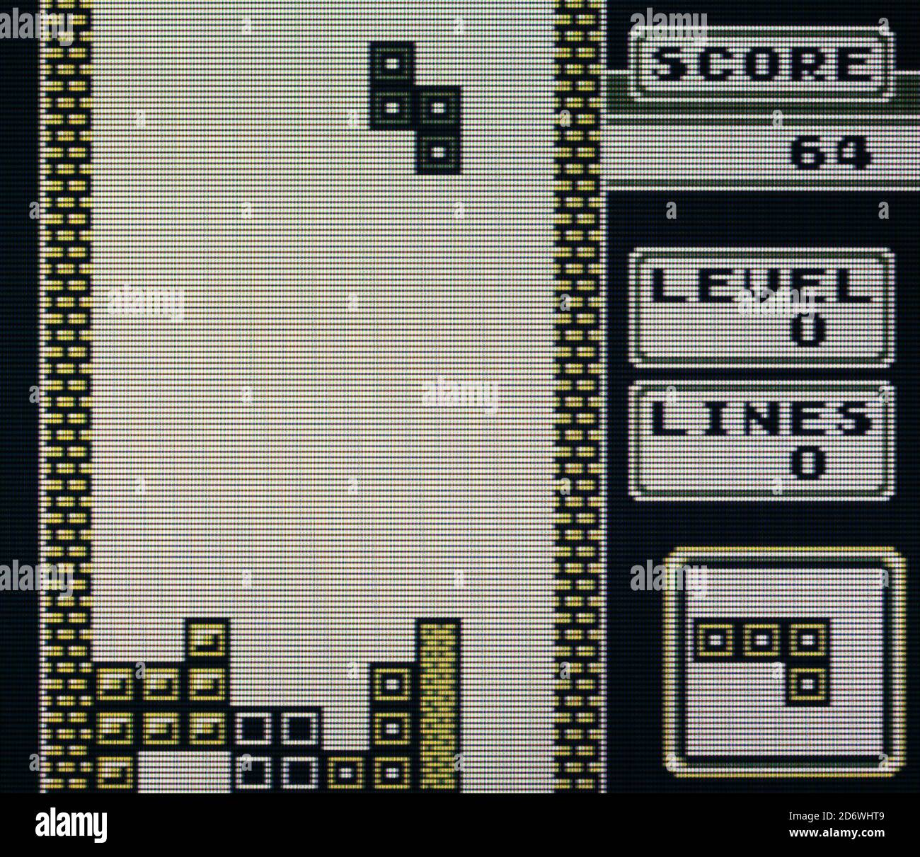 Tetris - Nintendo Gameboy Videogame - Editorial use only Stock Photo