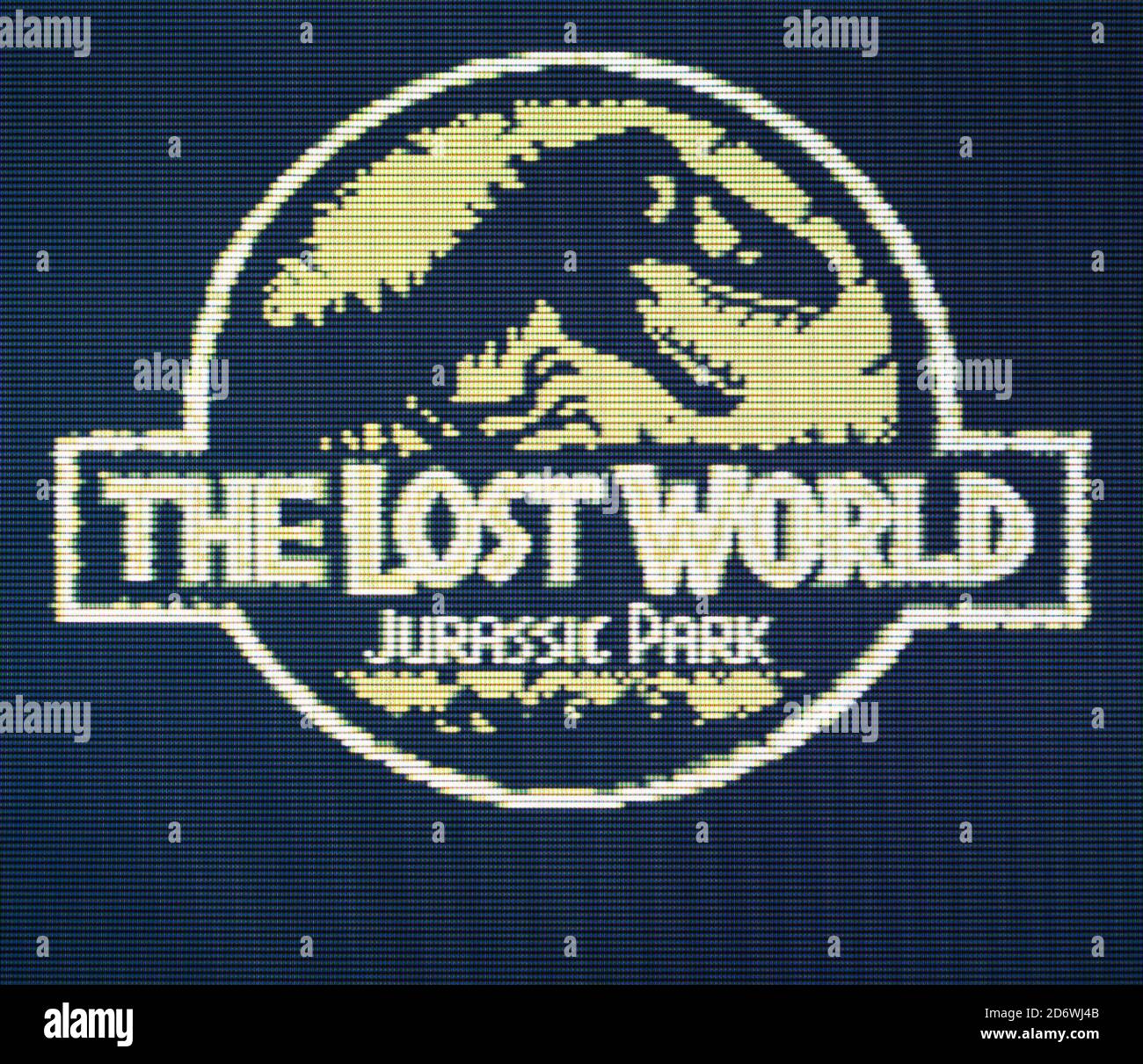 Jurassic Park - The Lost World - Nintendo Gameboy Videogame - Editorial use only Stock Photo