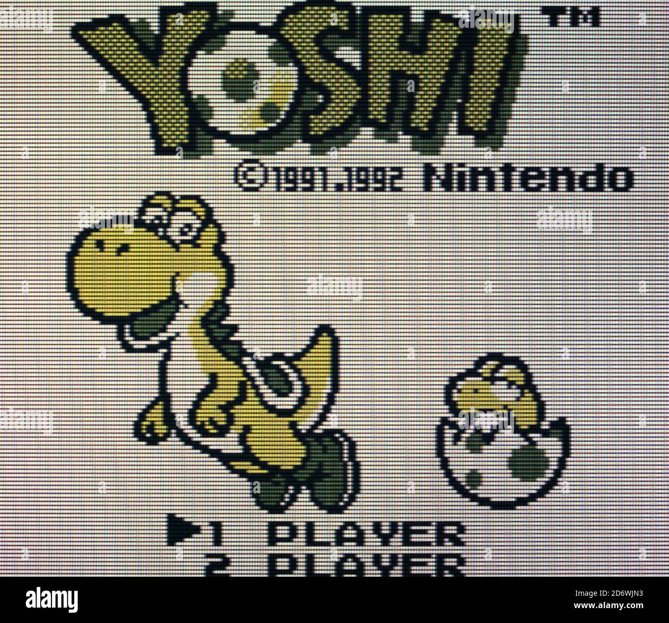 paquete Incompetencia maratón Yoshi - Nintendo Gameboy Videogame - Editorial use only Stock Photo - Alamy