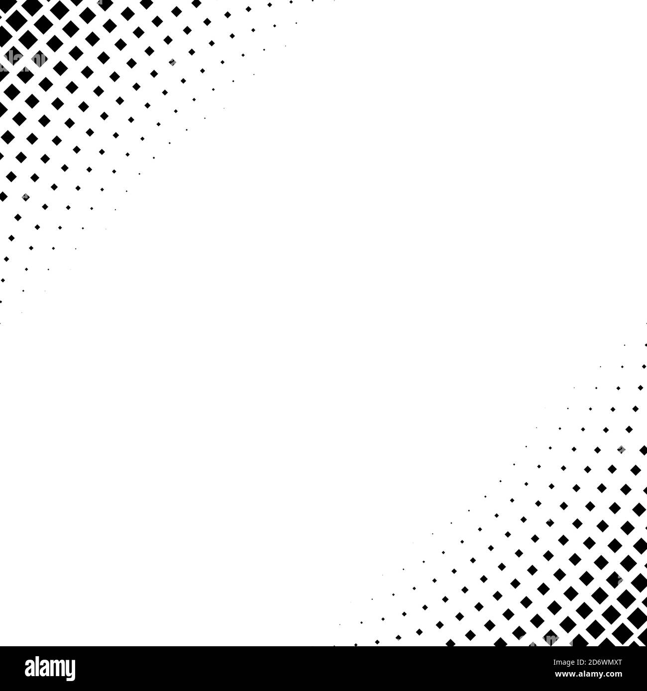 Squares halftone geometric background pattern and texture vector ...