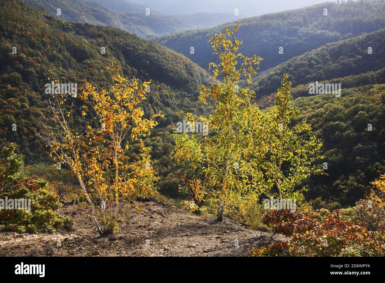 Landscape near Town of Devil (Davolja Varos). Serbia Stock Photo