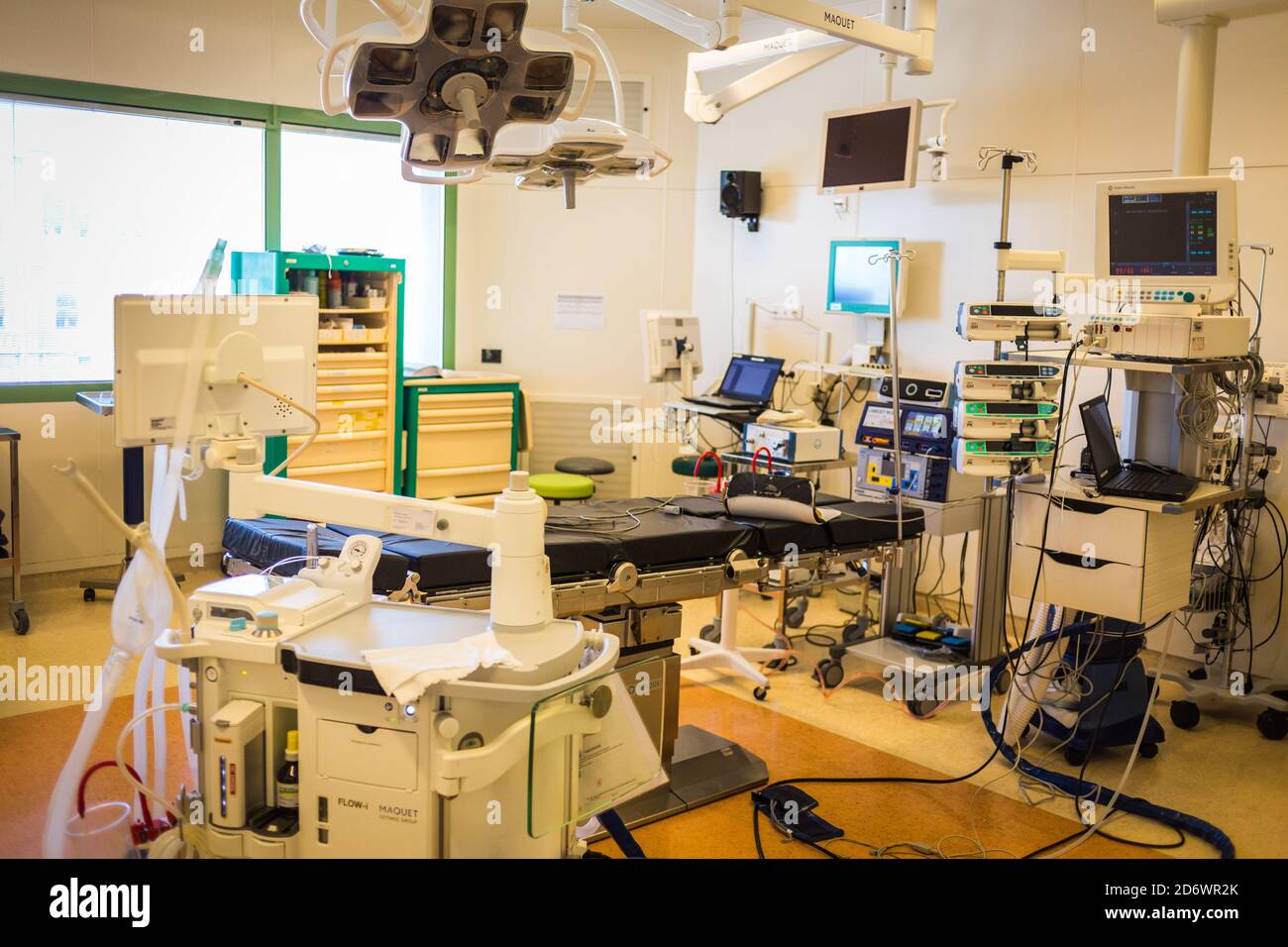 Operating room, France. Stock Photo