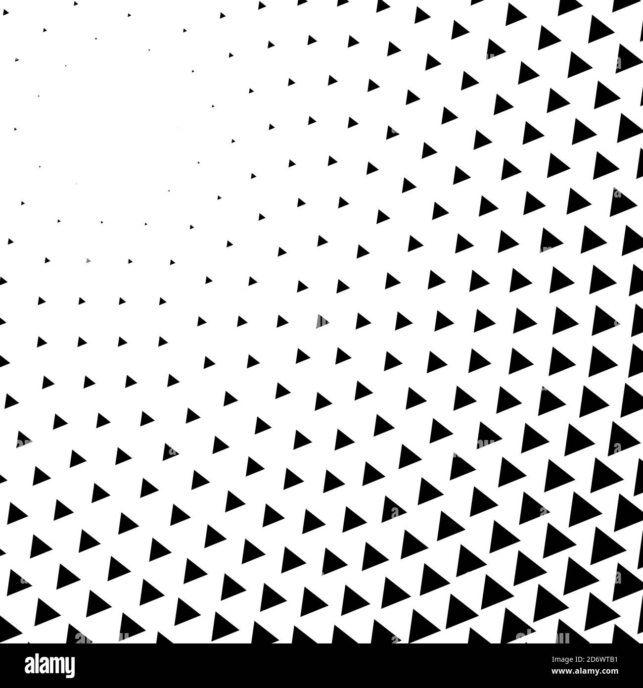 Triangles halftone vector illustration. Triangle geometric background ...