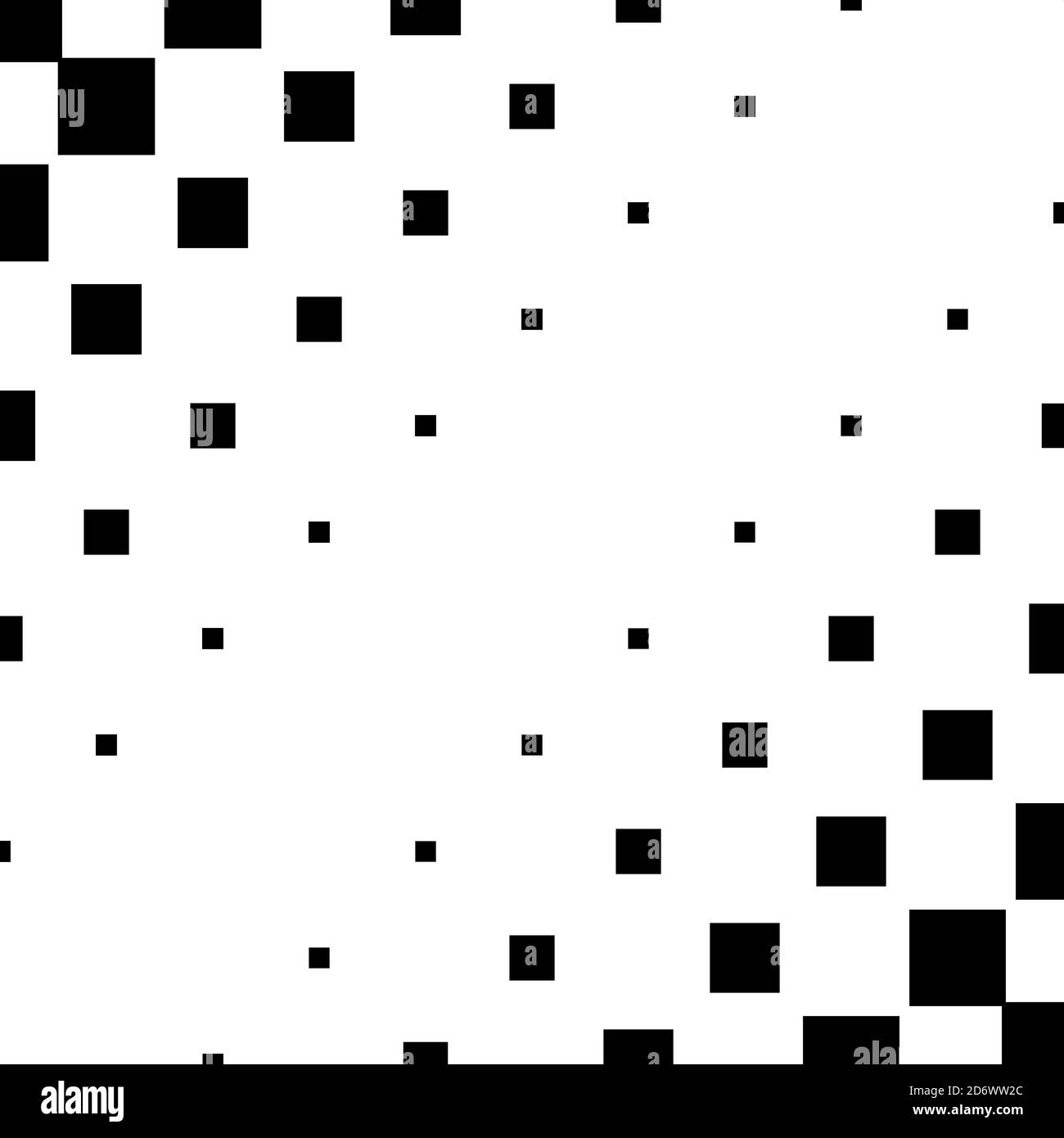 Squares halftone geometric background pattern and texture vector ...