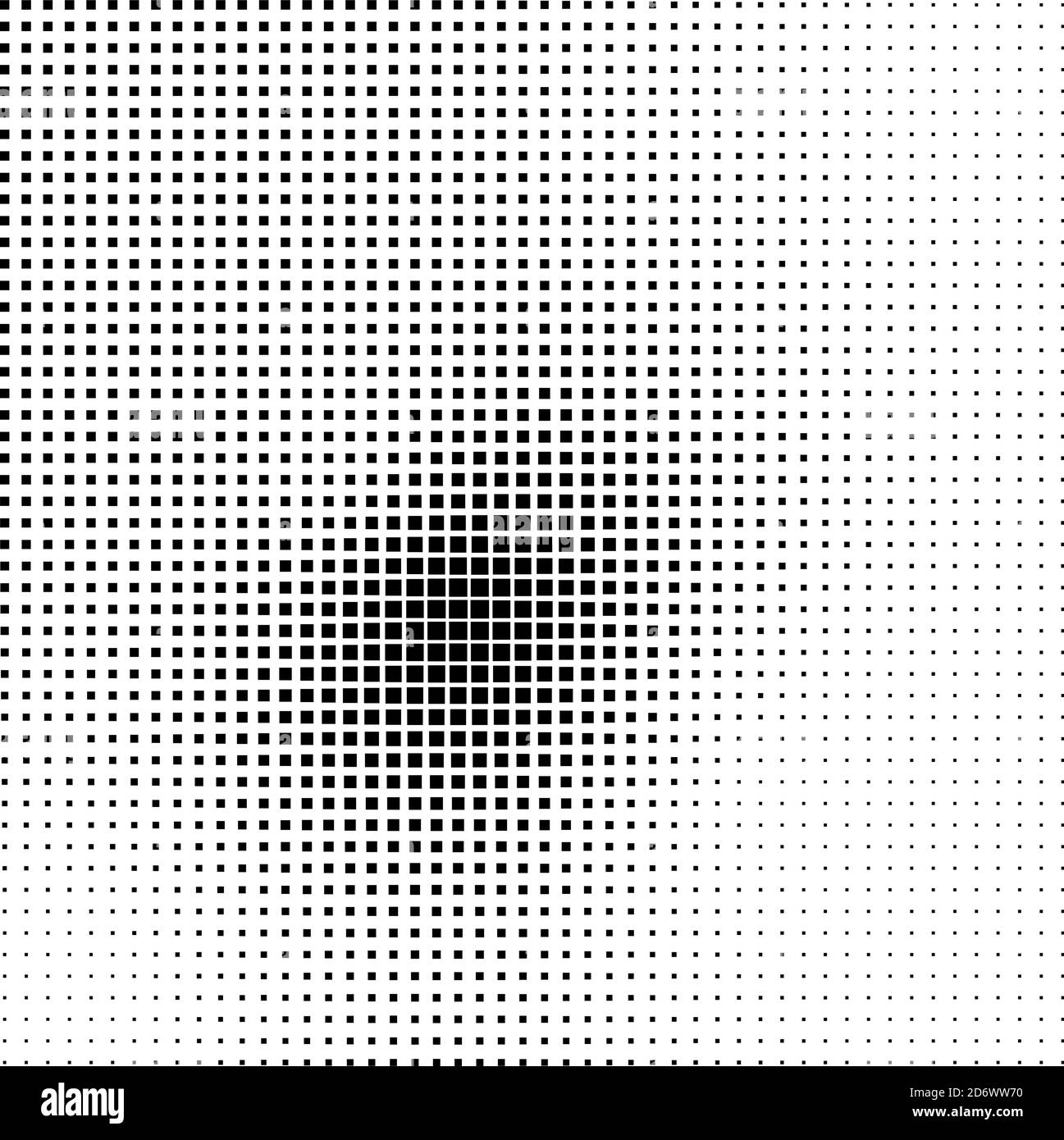 Squares halftone geometric background pattern and texture vector ...