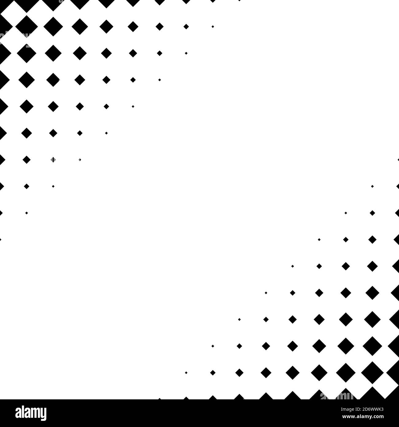 Squares halftone geometric background pattern and texture vector ...