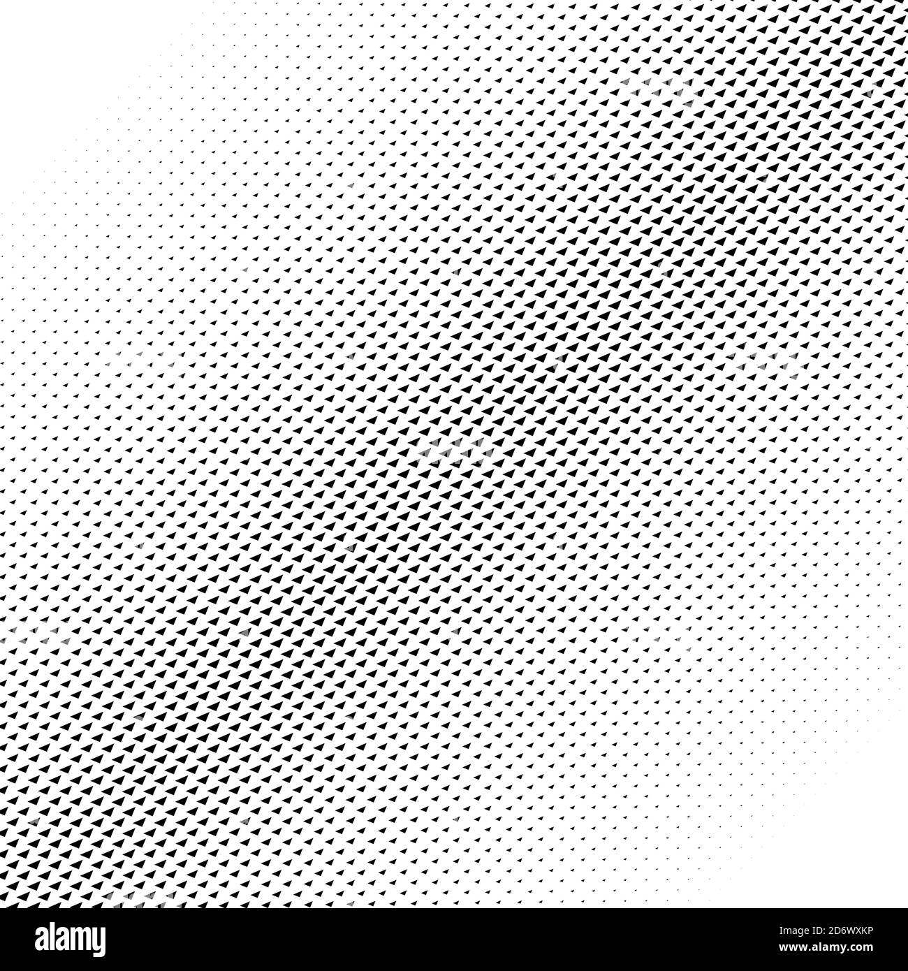 Triangles halftone vector illustration. Triangle geometric background ...