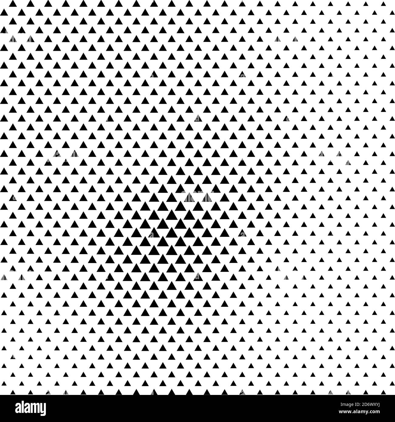 Triangles halftone vector illustration. Triangle geometric background ...