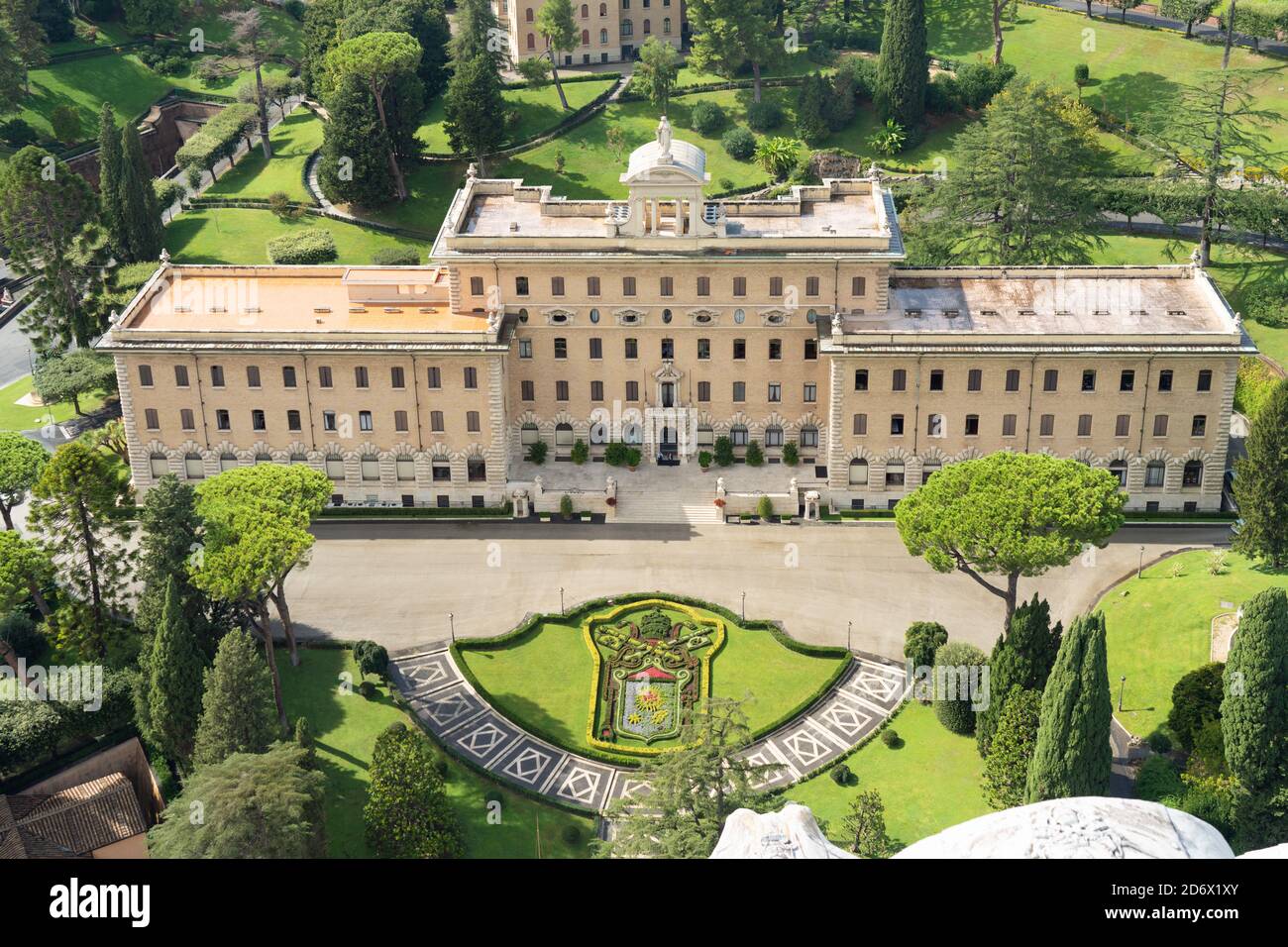 The papal residence in the Vatican in Rome. From a series of travel photos in Italy. Photo date: Wednesday, September 23, 2020. Photo: Roger Garfield/ Stock Photo