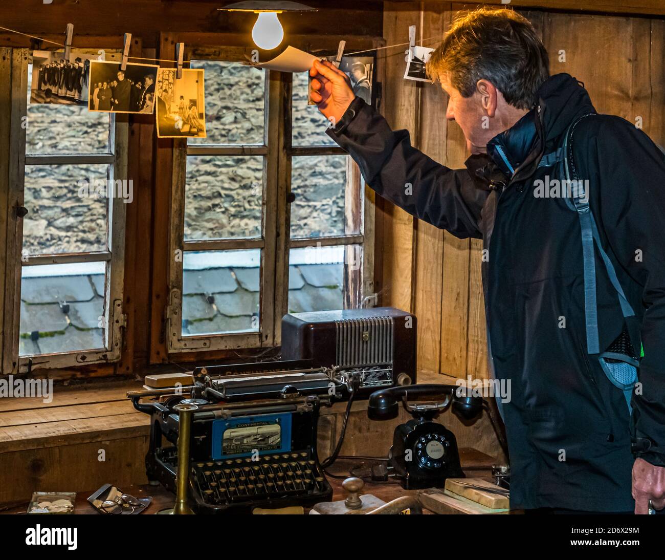 In the museum of customs of the historic saffron village of Mund in