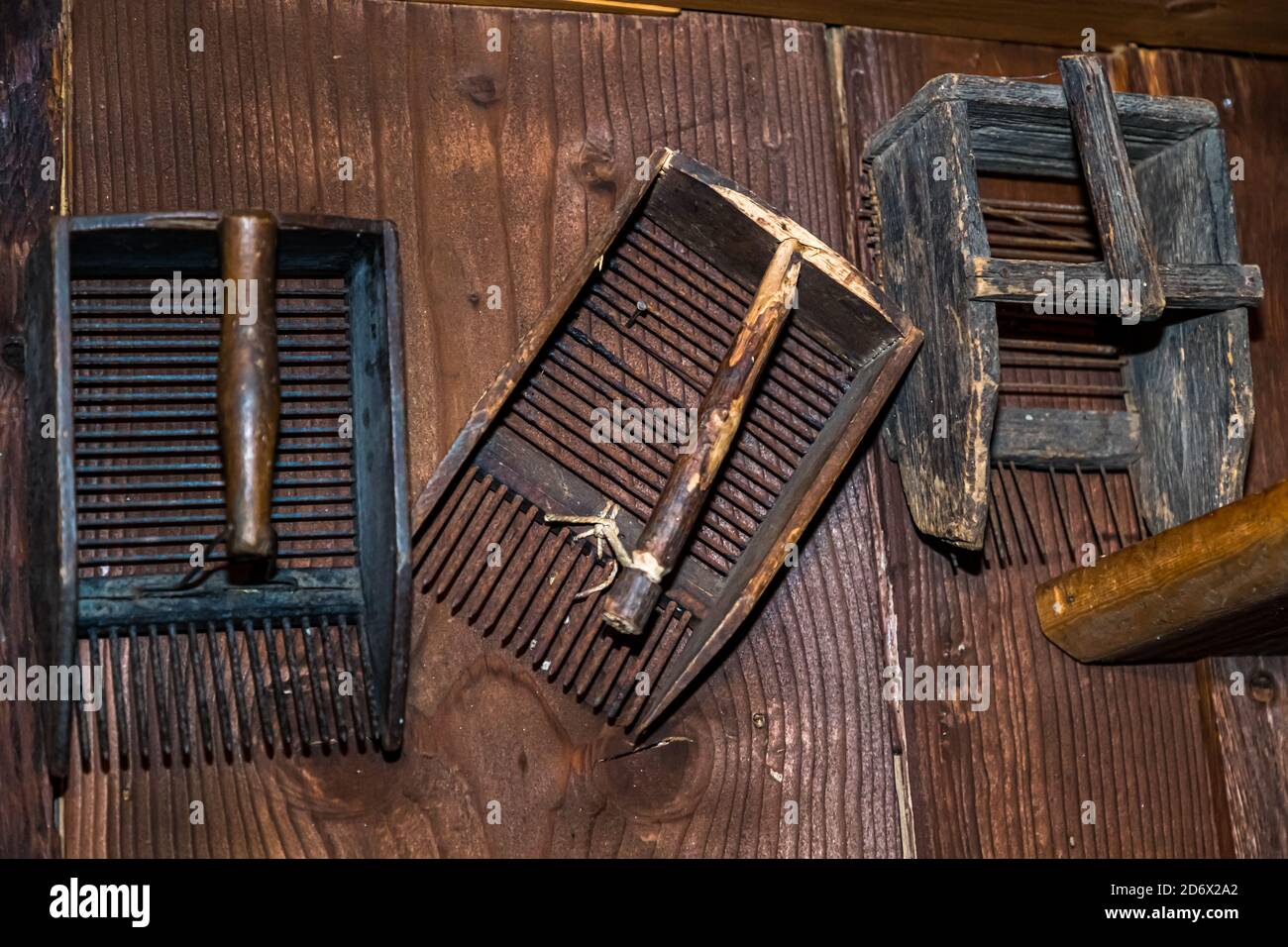 In the museum of customs of the historic saffron village of Mund in