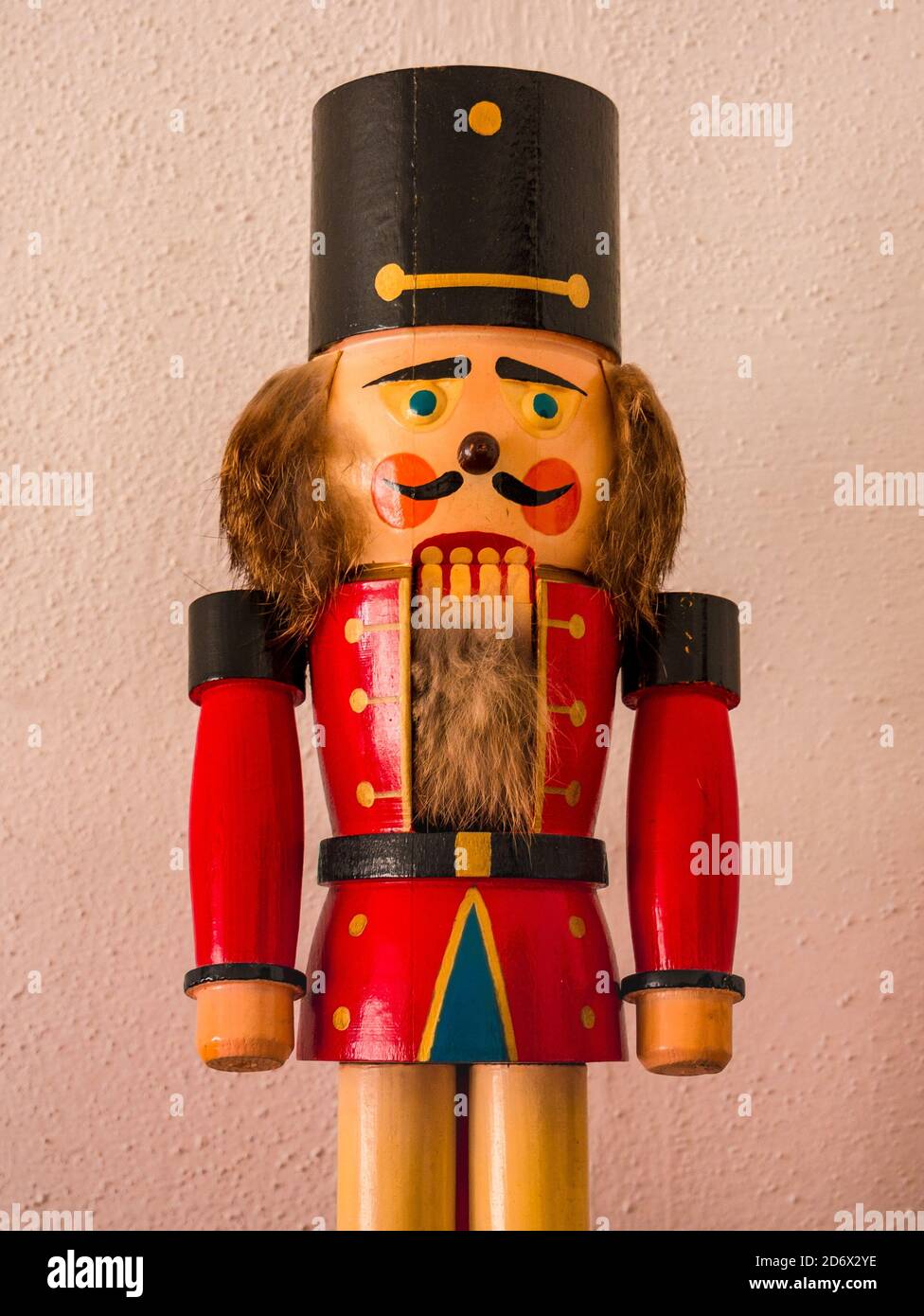 Traditional Christmas wooden figure Nutcracker Stock Photo Alamy