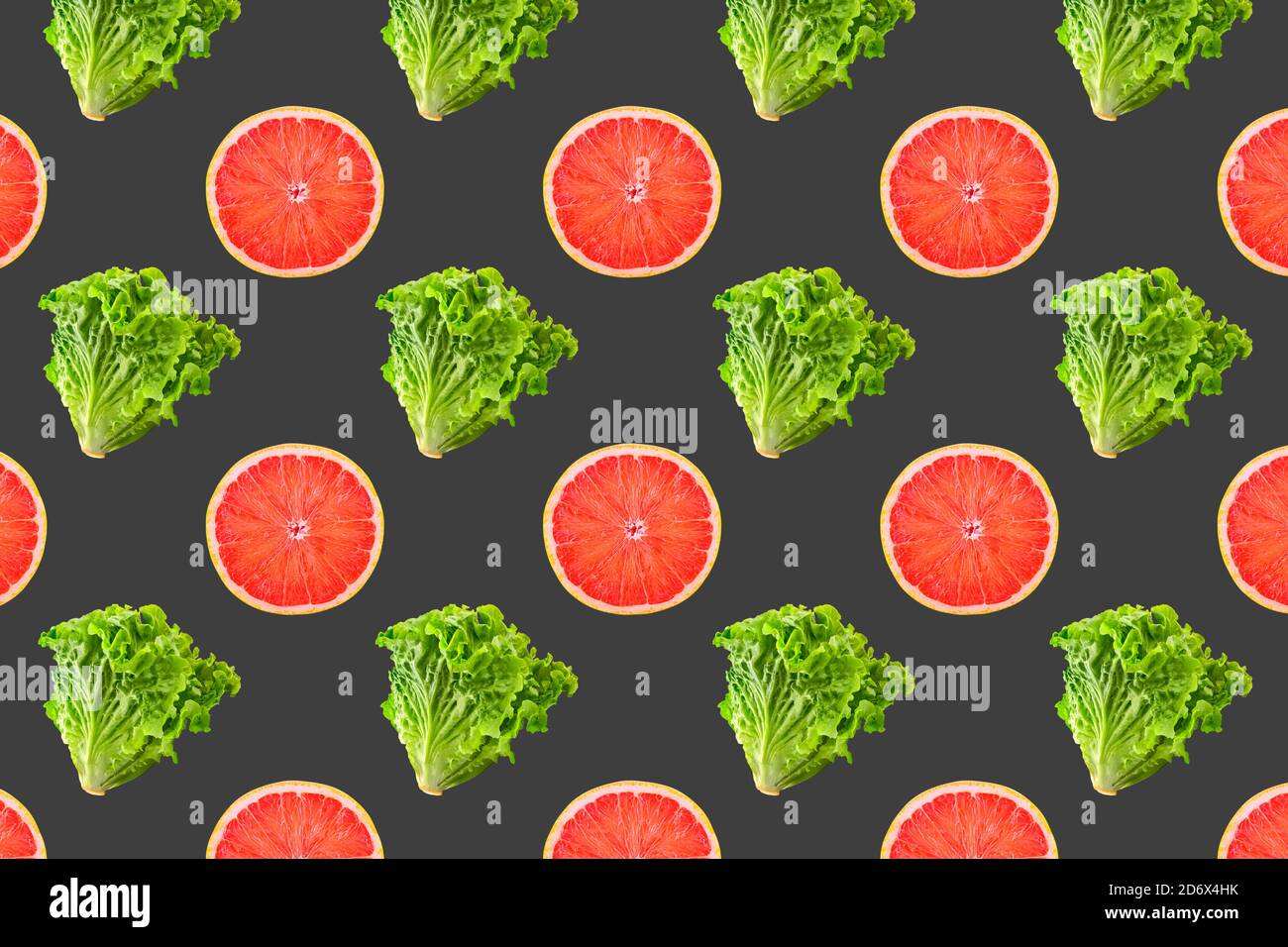 Pattern of fresh vegetables isolated on creative colored texture Stock Photo