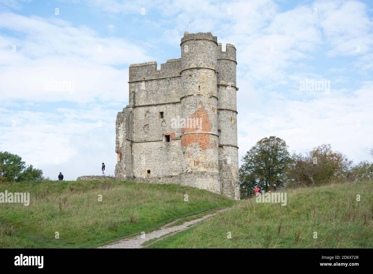 Donnington Castle, Donnington, Berkshire, England, united Kingdom Stock Photo