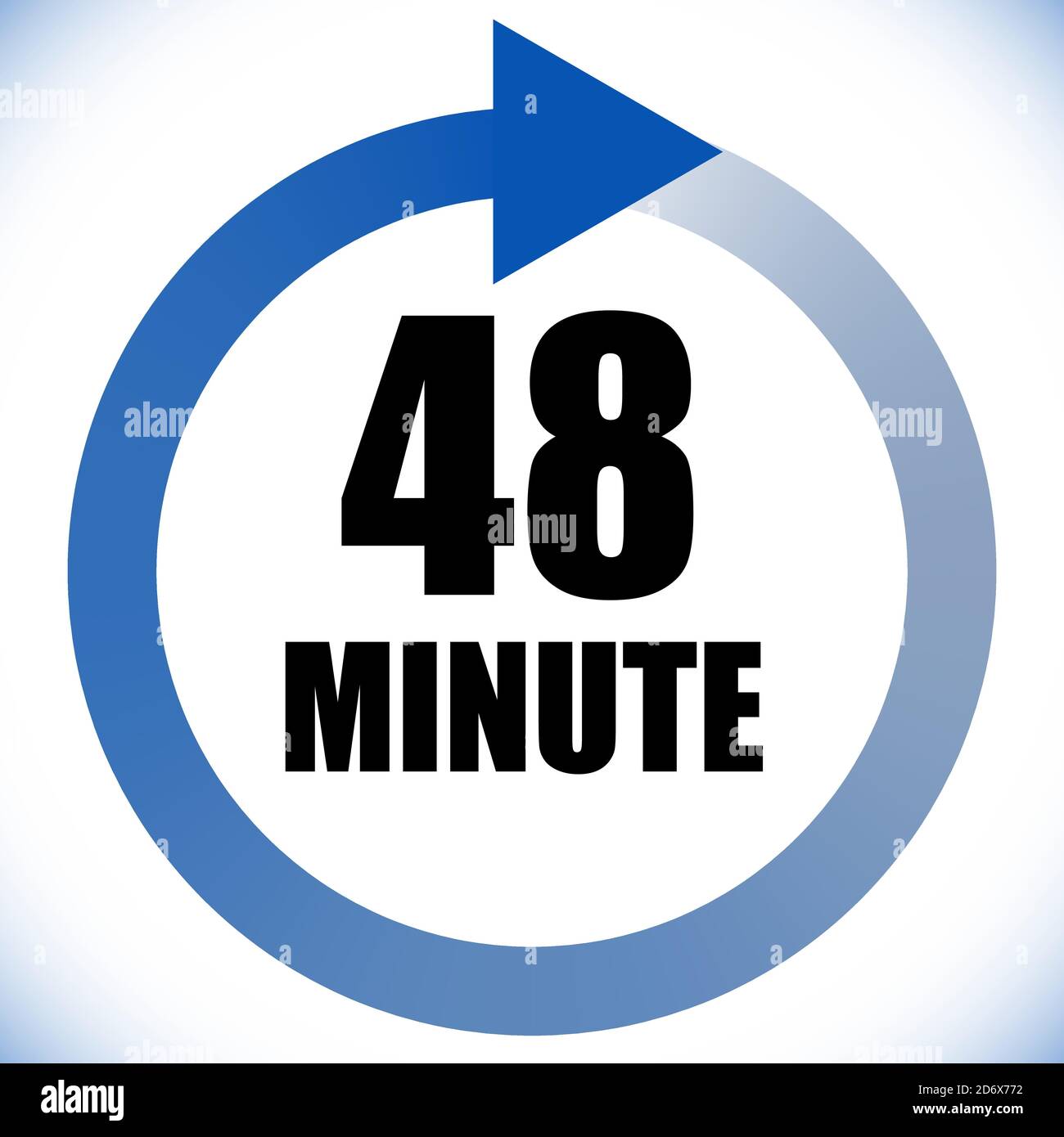 Numbers, numerals dial illustration. Time, duration and schedule ...