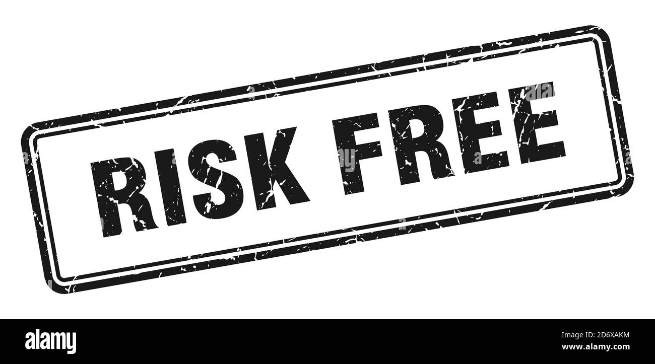 No Risk Square risk free stamp. square grunge sign isolated on white background Stock ...