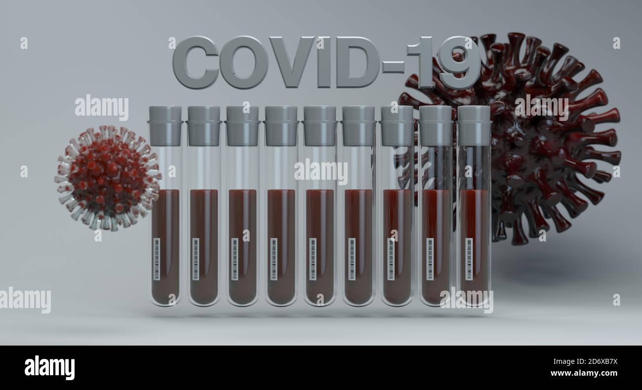 COVID-19 Coronavirus Pandemic Virus Stock Photo