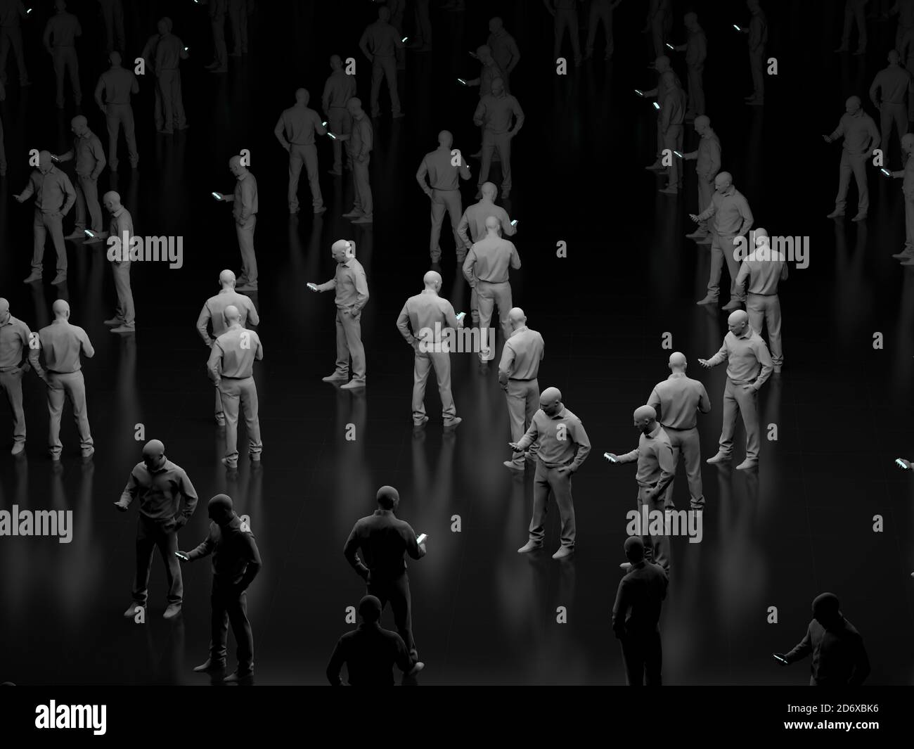 Crowd wireless technology hi-res stock photography and images - Alamy