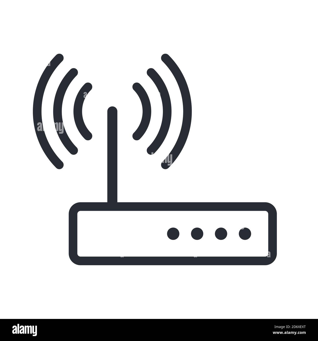 Router icon simple style Cut Out Stock Images & Pictures - Alamy