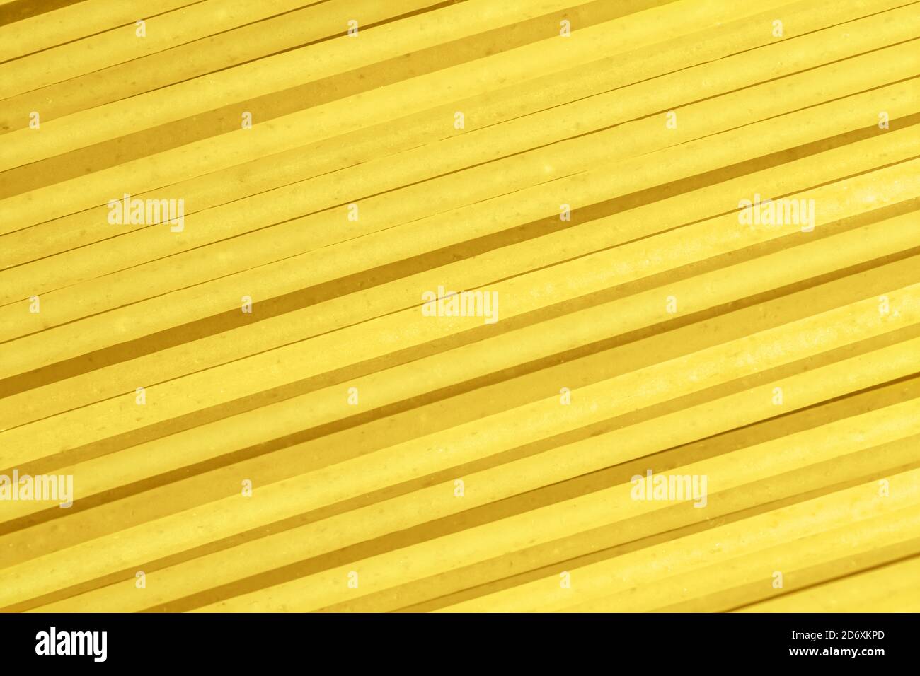 Close up macro of uncooked Spaghetti Italian pasta Stock Photo