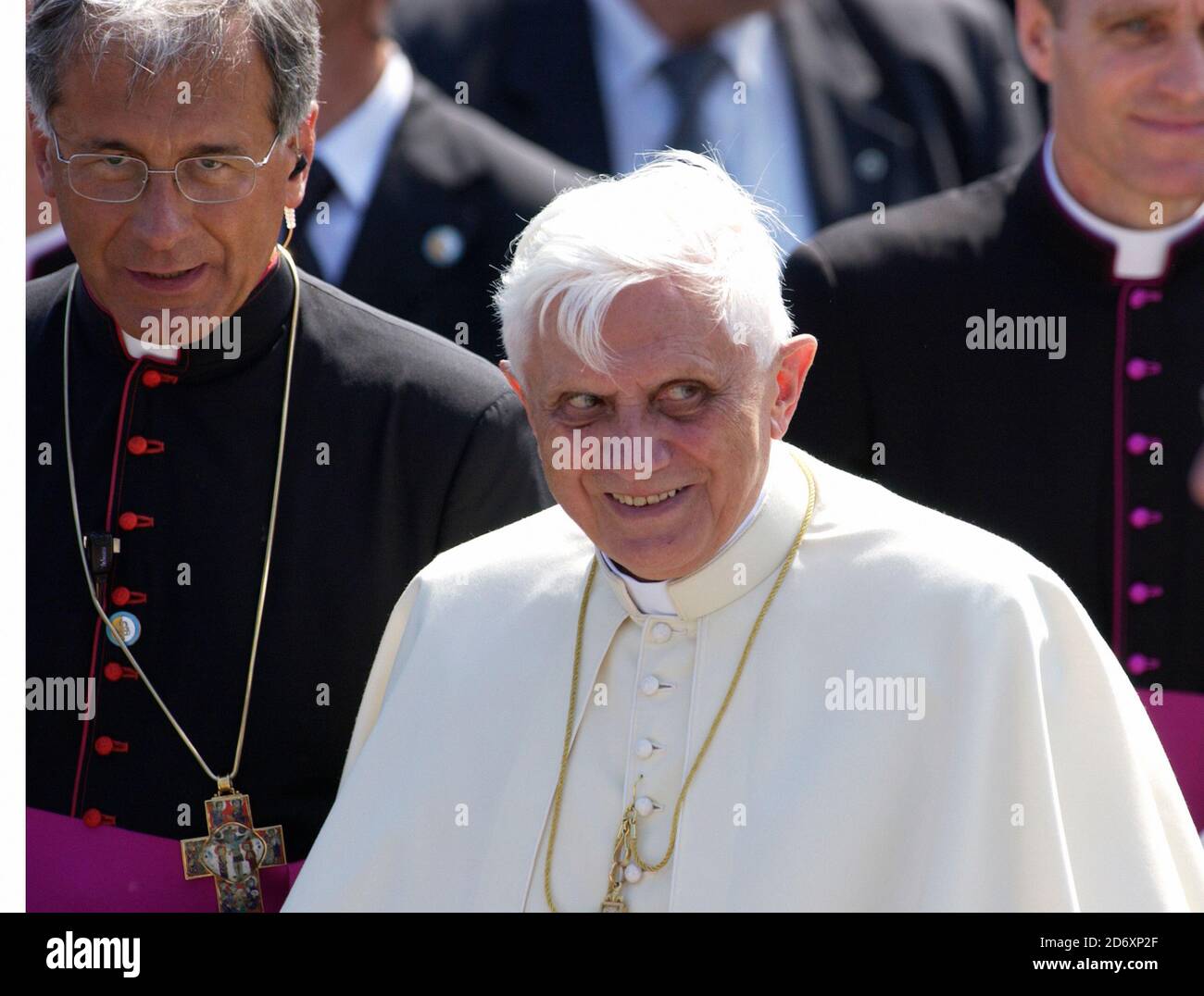 World Youth day in Germany , Cologne, 18.8.2005, Pope Benedict XVI ...