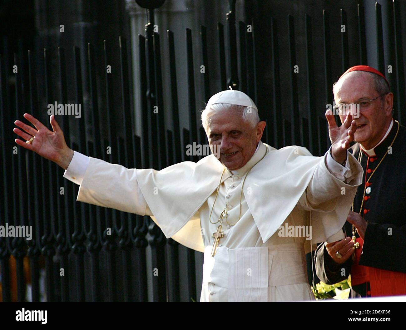 World Youth day in Germany , Cologne, 18.8.2005, Pope Benedict XVI ...