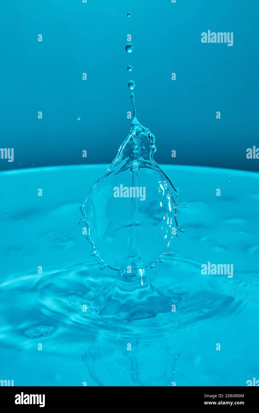 Abstract background of splash of color water, collision of colored ...
