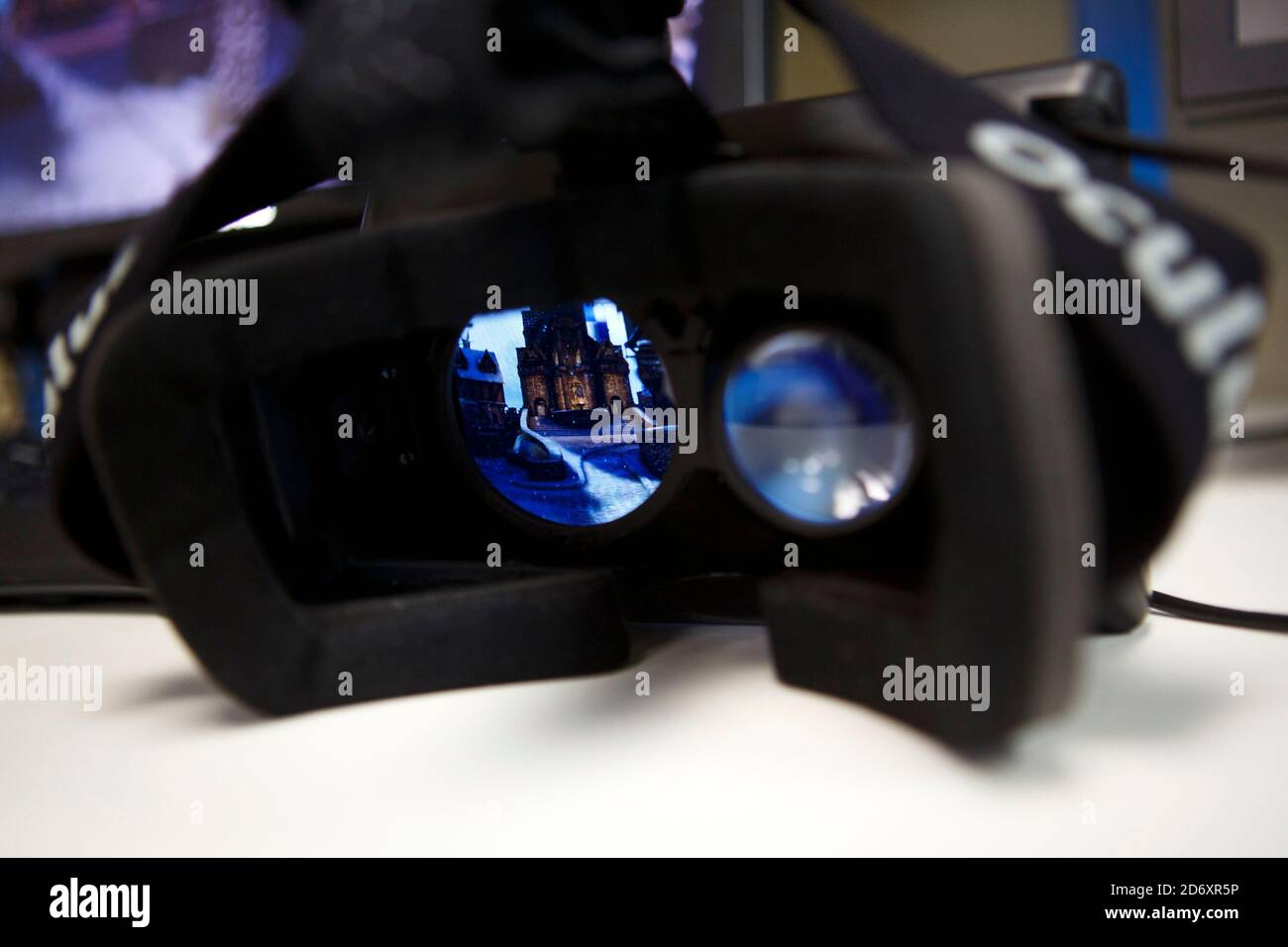 Irvine, California, USA. 6th Feb, 2013. Interior view, with one lens