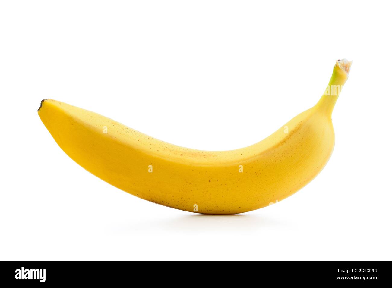 Fresh banana isolated on white Stock Photo