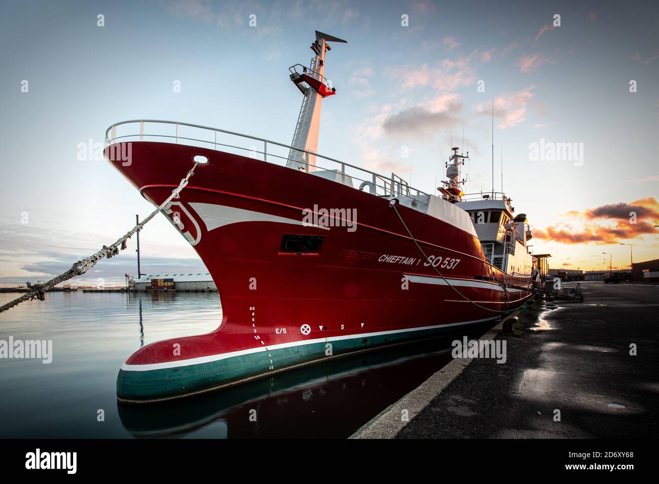 Shipyard Skagen, Denmark Stock Photo