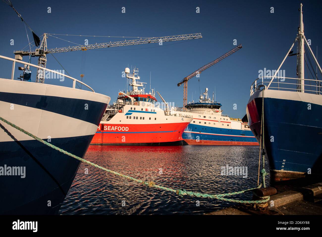 Shipyard Skagen, Denmark Stock Photo