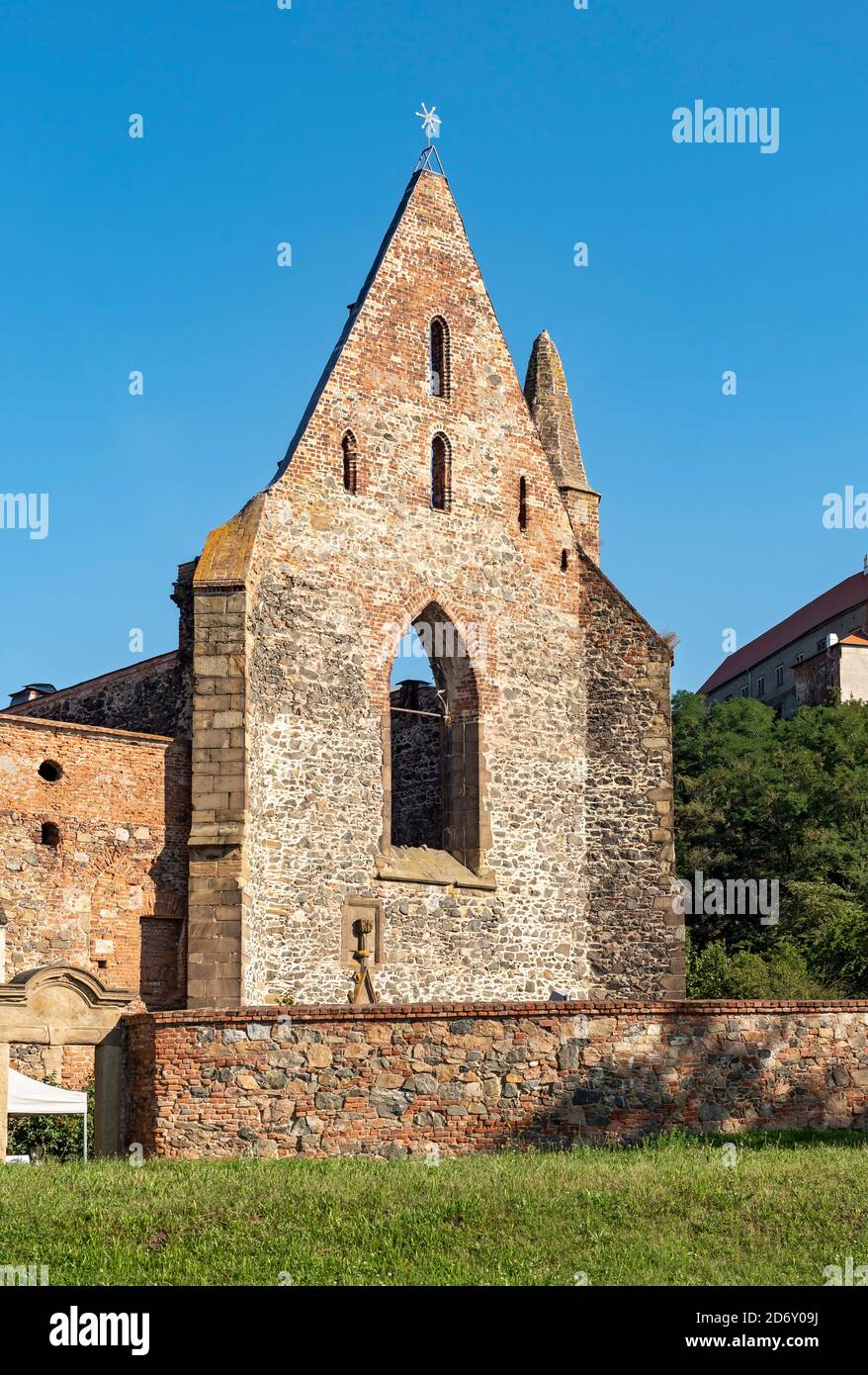 Rosa Coeli Monastery, Dolni Kounice, Czech Republic Stock Photo