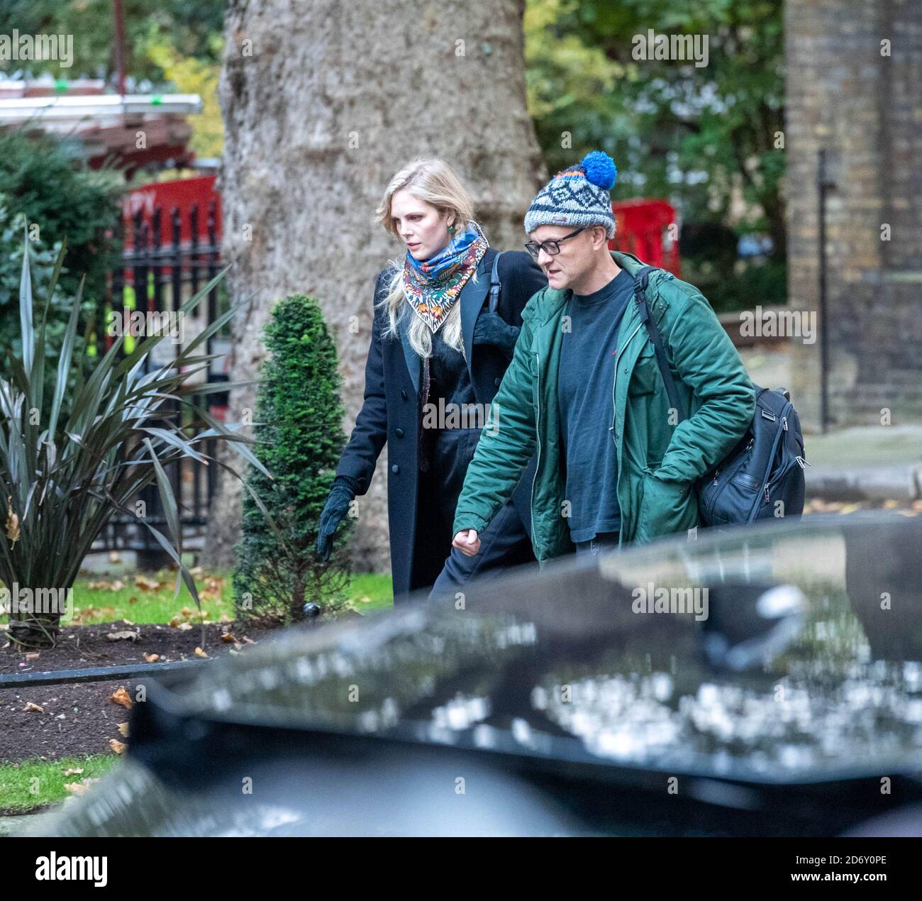London, UK. 20th Oct, 2020. Dominic Cummings arrives at Downing Street London. Credit: Ian Davidson/Alamy Live News Stock Photo