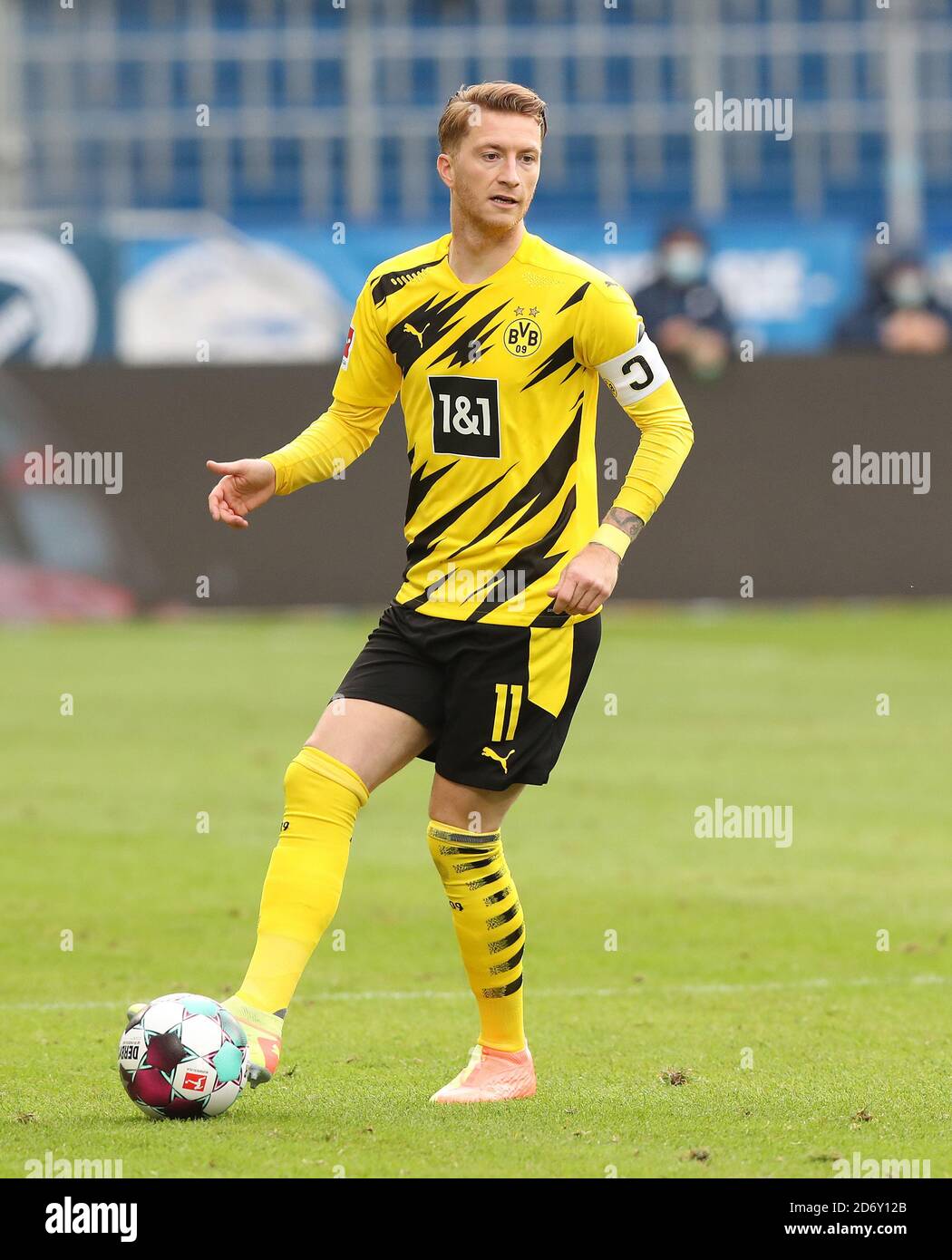 arco Reus of Borussia Dortmund during the German championship Bundesliga  football match between TSG Hoffenheim and BVB Borussia Dortmund on October  1 Stock Photo - Alamy