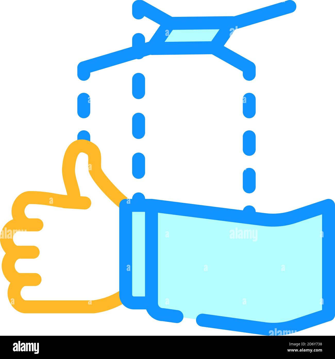 Political Puppet Color Icon Vector Illustration Sign Stock Vector Image 