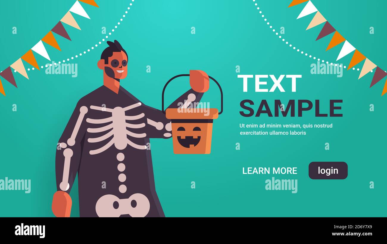 Skeleton portrait Stock Vector Images Alamy