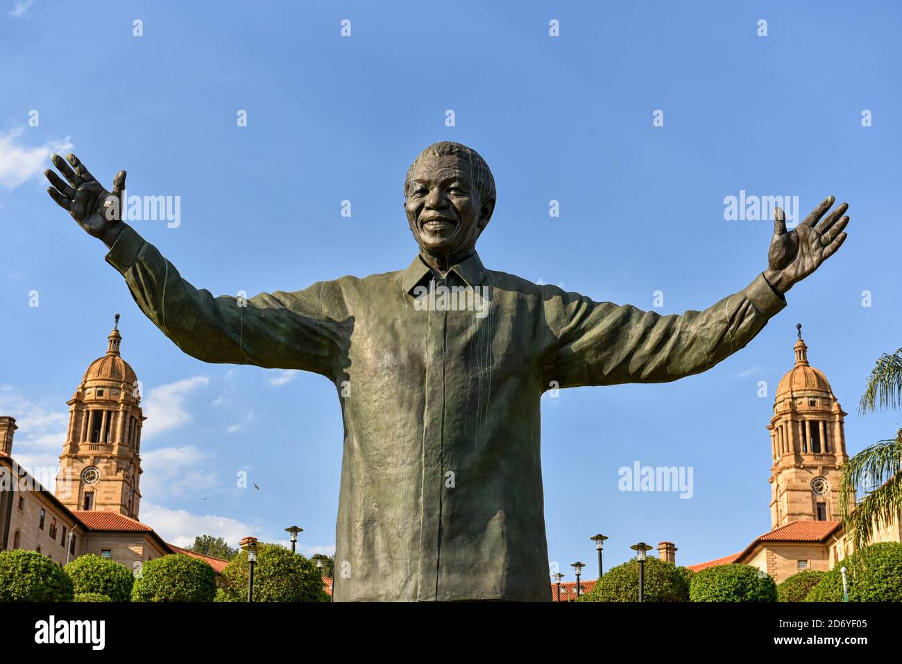 The Statue of Nelson Mandela at the Union Buildings, Pretoria, South