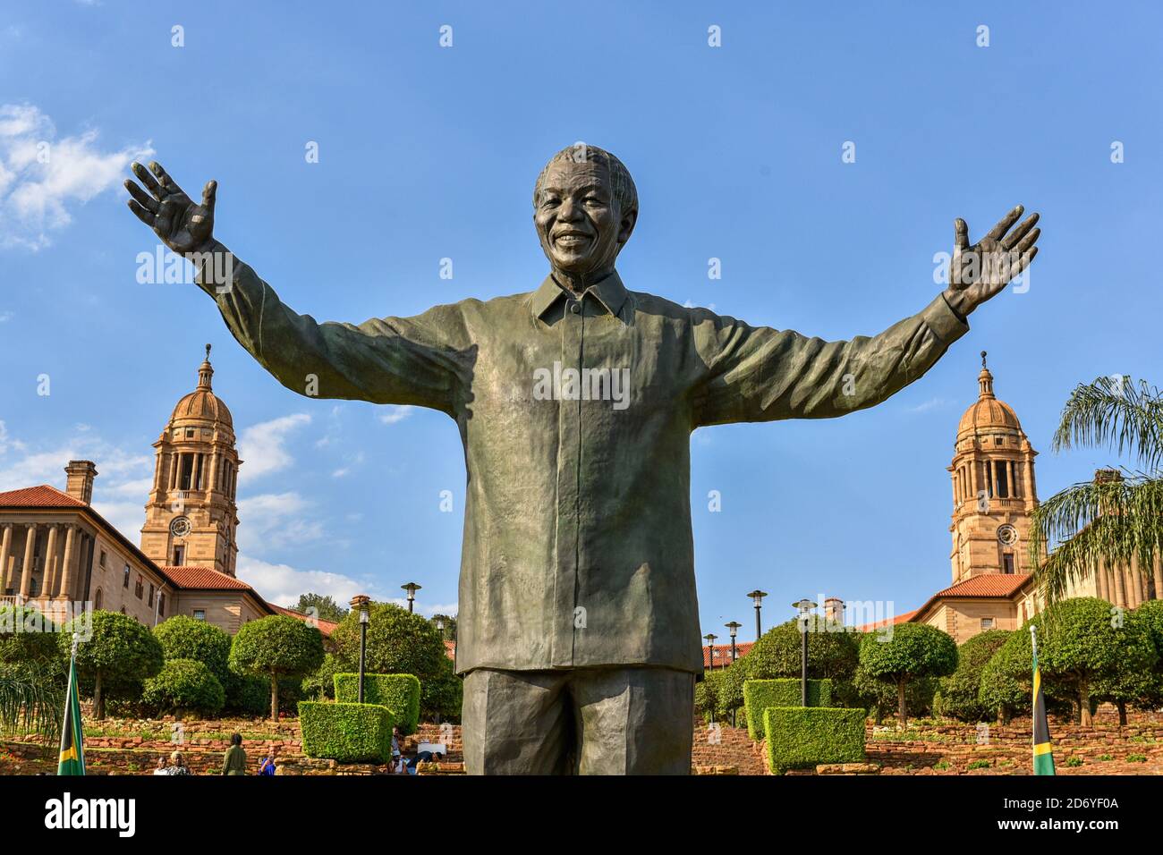 The Statue of Nelson Mandela at the Union Buildings, Pretoria, South