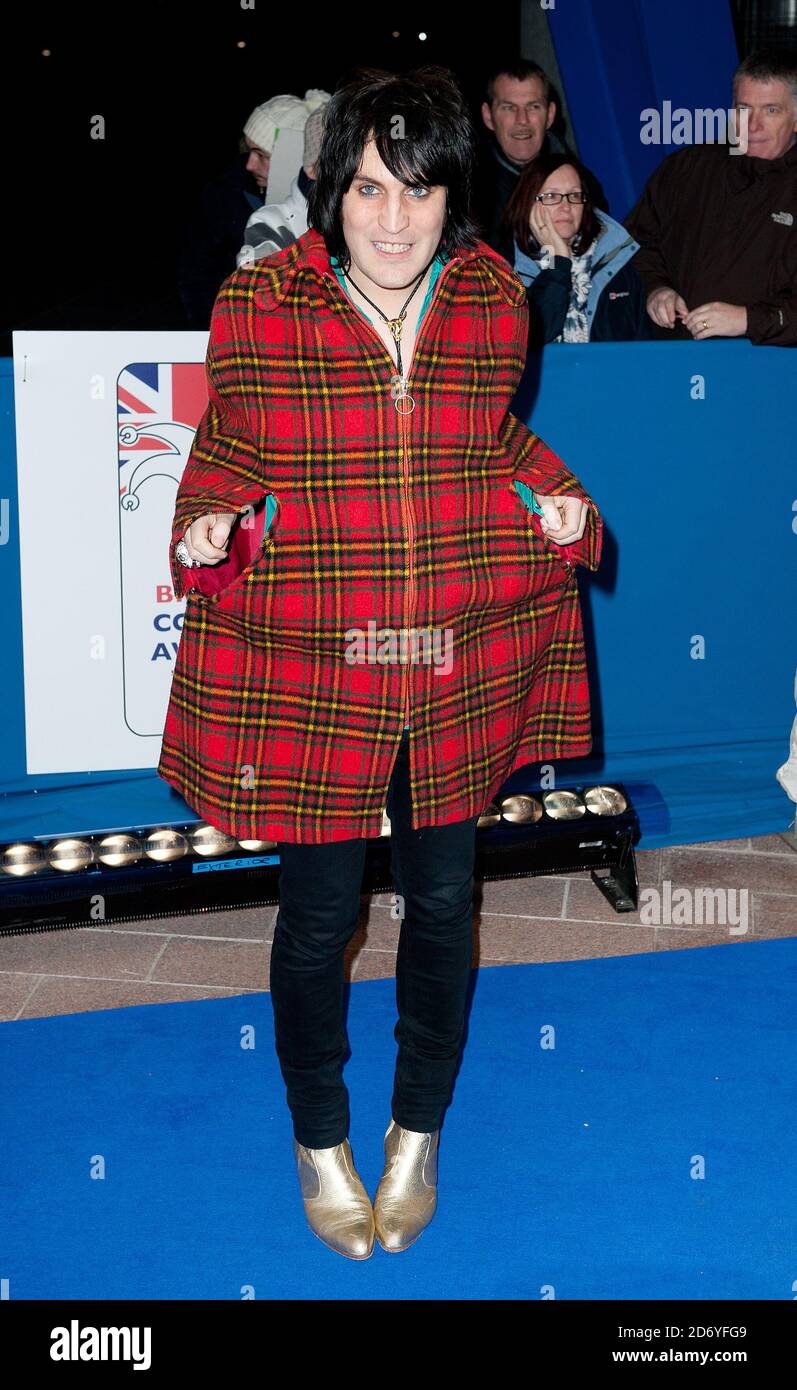Noel Fielding arriving at the 2010 British Comedy Awards at Indigo2, at the O2 Arena, London. Stock Photo