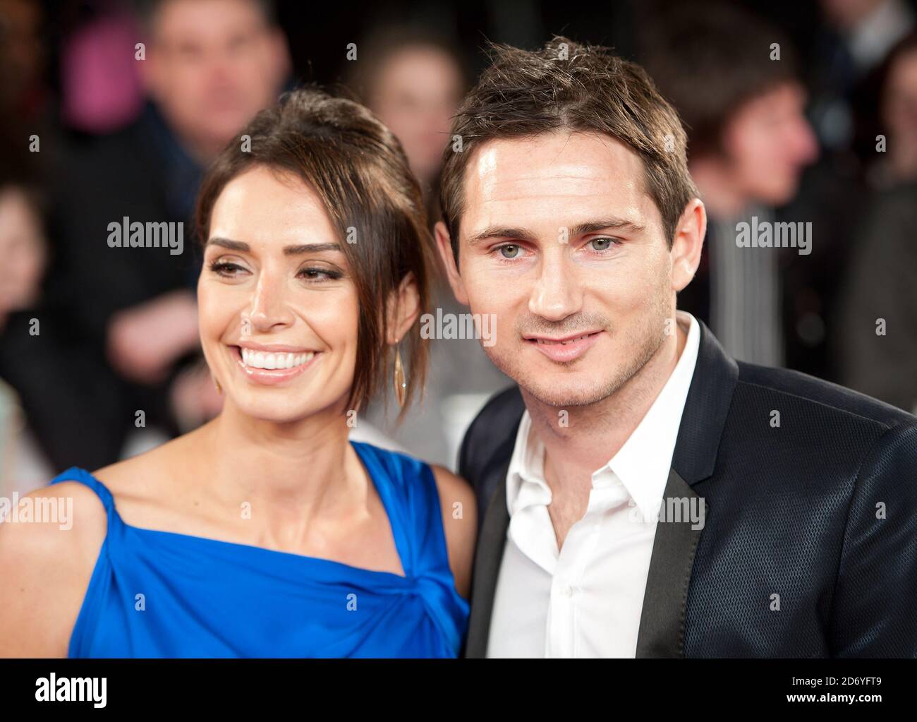 Christine Bleakley and Frank Lampard attending the National Television