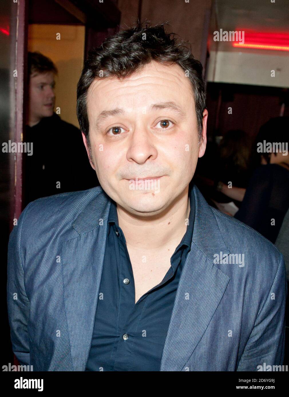 James Dean Bradfield pictured backstage at the Music Producers Guild