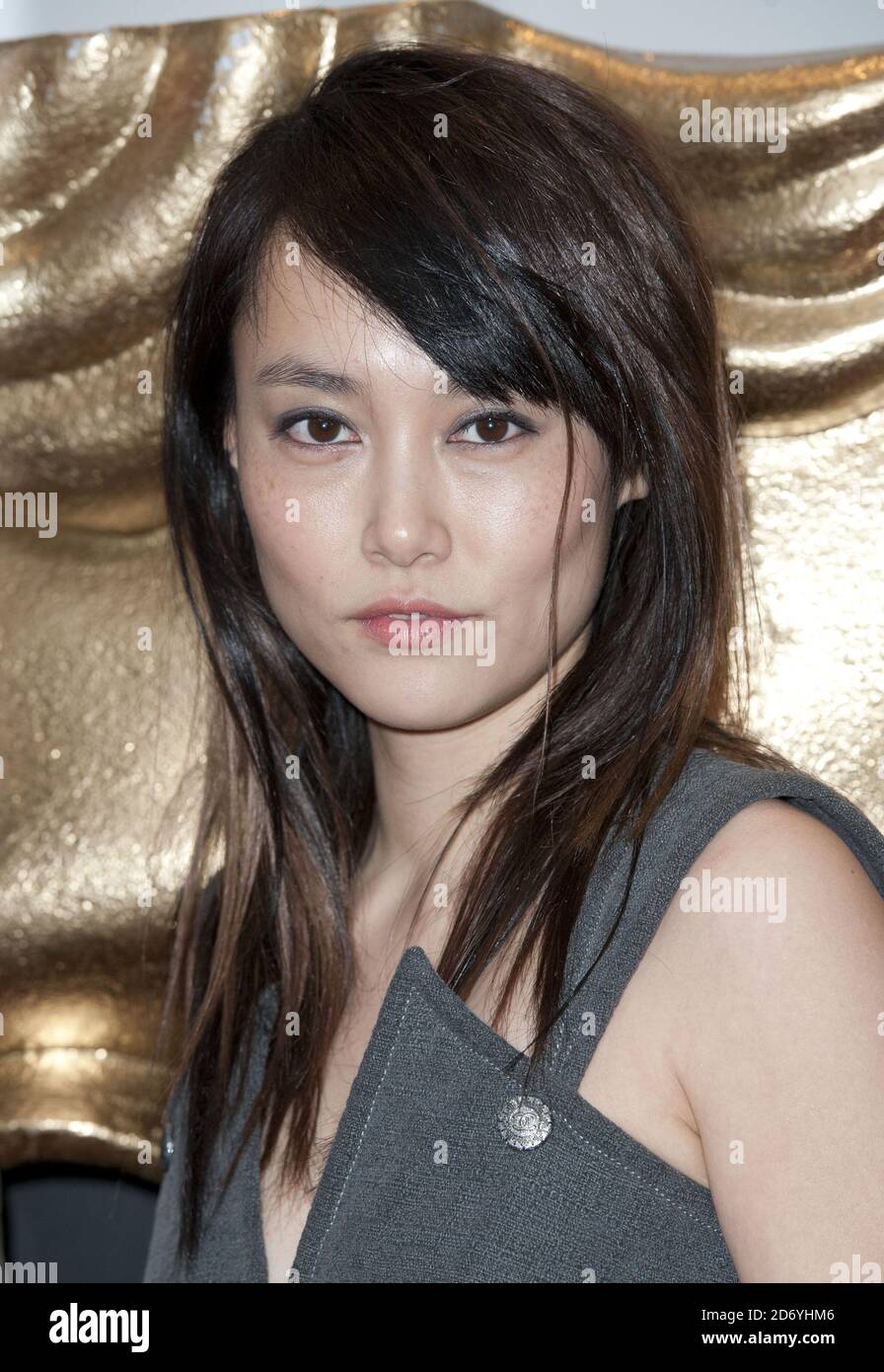 Rinko Kikuchi attending a gala screening of Norwegian Wood, to mark the launch of the Pan Asia film festival, at BAFTA in central London. Stock Photo