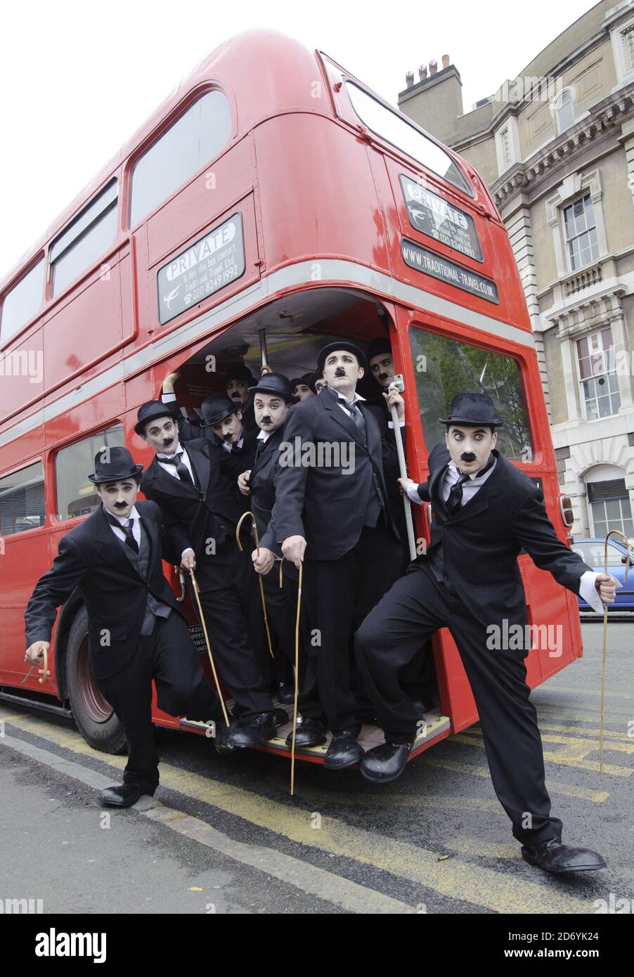A Group Of Charlie Chaplins Takes To The Streets In London To Shoot A Short Film Marking The Launch Of Virgin Media Shorts A Short Film Competition That Gives The Winner A 30 000