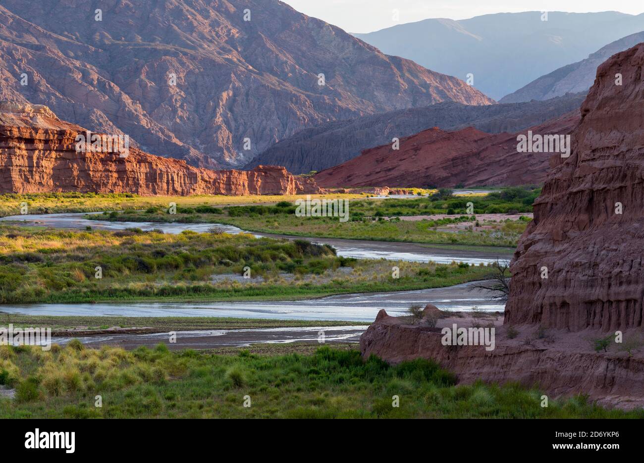 Quebrada de las Conchas also called Quebrada de Cafayate. A canyon with