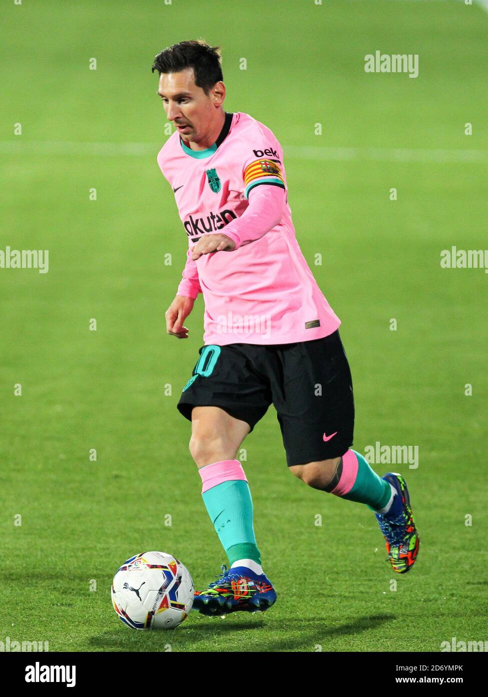 Lionel messi barcelona goal 2020 hi-res stock photography and images