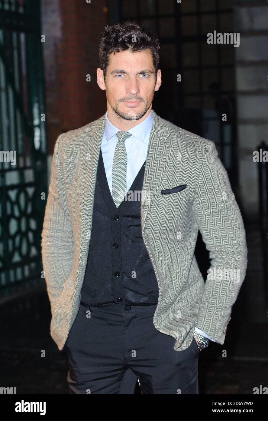 David Gandy attending the The 1000 - London's Most Influential People party, at the London Transport Museum in Covent Garden. Stock Photo