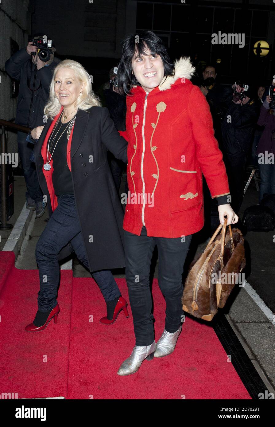 Noel Fielding arriving at the Evening Standard British Film Awards 2012, at the London Film Museum. Stock Photo